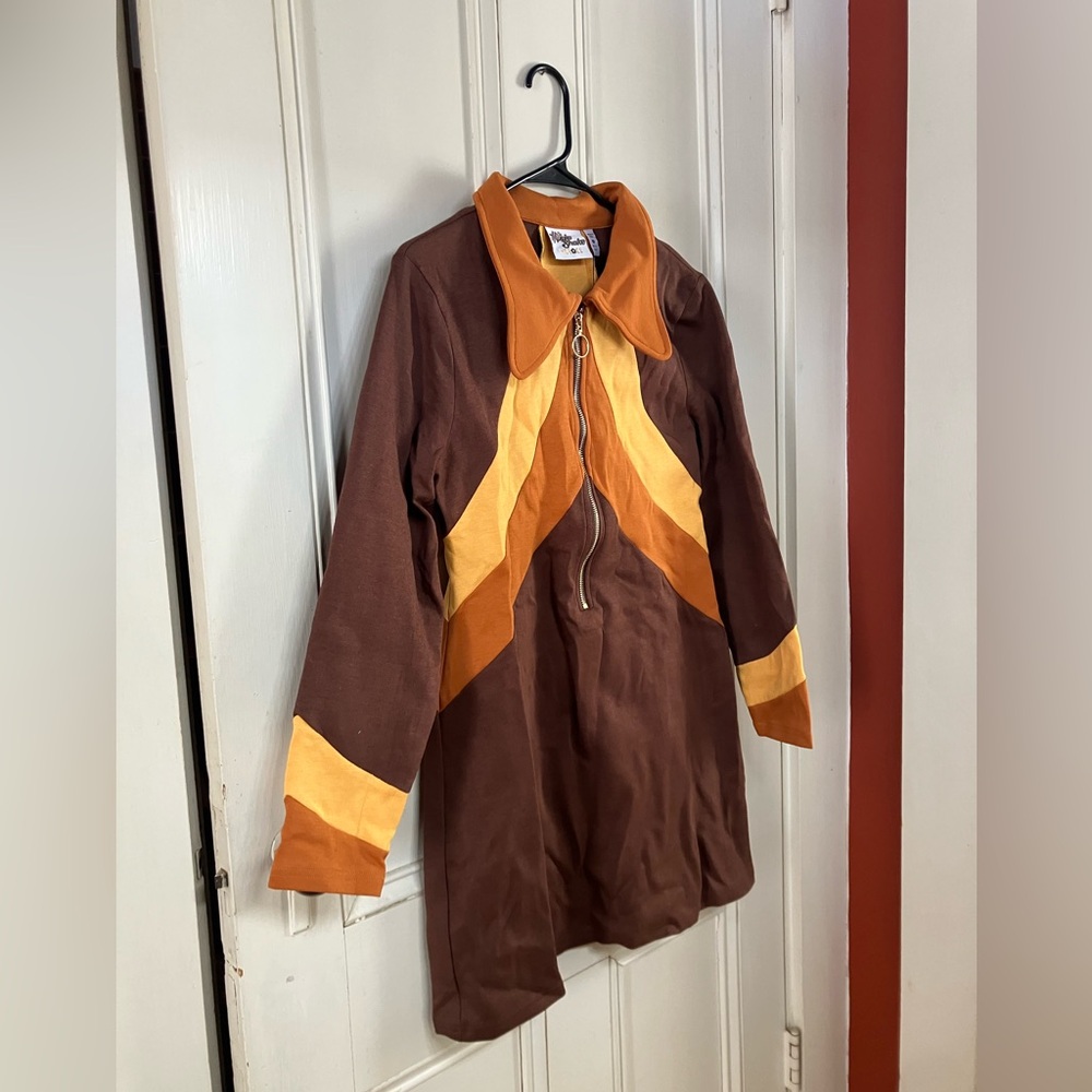 Hippie Shake color block dress